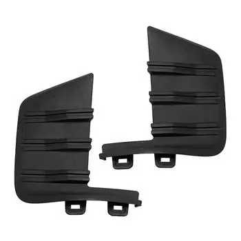 Пара 2 молдинга накладки на передний бампер для Chevy Silverado 1500 2019-2022