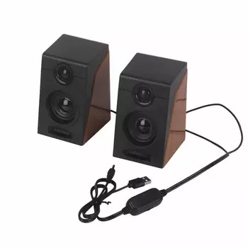 Пара 3-дюймовых басовых компьютерных колонок Hi-Fi Sound Computer Subwoofer