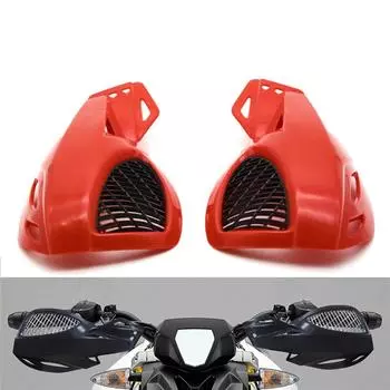 Пара 7/8 22мм Руль Мотоцикл Чопперы Синий Пластиковый Защитник Рук