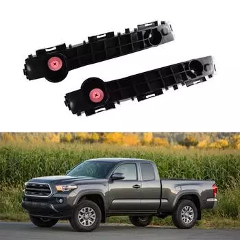 Пара ABS Кронштейн-держатель переднего бампера для Toyota Tacoma 16-21 14133296