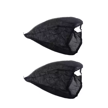 Пара автомобильных солнцезащитных сеток, занавеска, москитная сетка для окна, черная сетка, боковое окно, солнцезащитный крем, крышка спереди