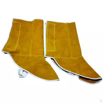 Пара бахил для сварщиков, устойчивая к сварке