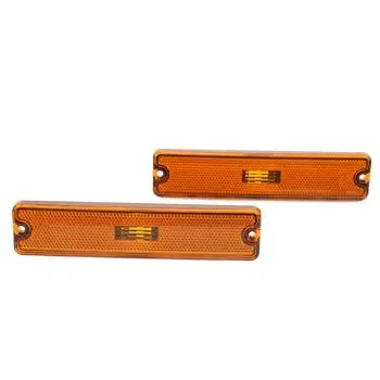 Пара боковых габаритных фонарей для автомобиля 56001424, сильная светопропускающая замена для Jeep Wrangler жёлтый