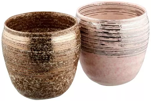 Пара чашек Shochu Ranchant Multi Miyabrush Arita Ware, сделано в Японии, 9x9 см