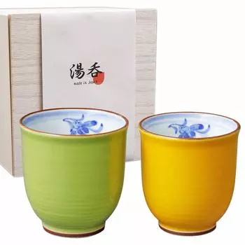 Пара чашек в подарок Hasami ware парный набор Ran Arita ware чашка стильная современная деревянная коробка