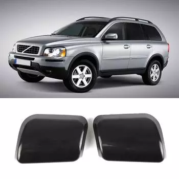 Пара черных ABS OEM правых и левых крышек омывателя фар для VOLVO XC90 Series 2002-2006 OE 30698209 автомобильные аксессуары CHINA