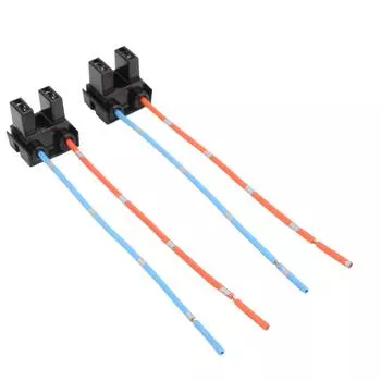 Пара H7 Лампочка для ремонта фары Разъем жгута проводов Красная медь Термостойкость