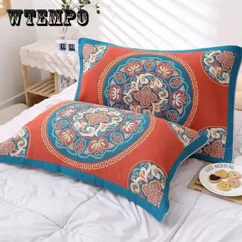 Пара хлопковых наволочек плюс более толстые хлопковые наволочки, нескользящие и нескользящие.