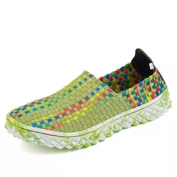 Пара камуфляжных туфель ручной работы 2025 года, новые модные дышащие туфли с отверстиями, ленивые мокасины с одной педалью 35