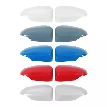 Пара крышек для зеркала заднего вида 87945-02420, высокопрочные, устойчивые к погодным условиям, для левого и правого наружного применения автомобиля Light Blue