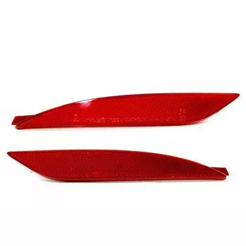 Пара левых и правых линз отражателя заднего бампера для Hyundai Sonata 2011-2014