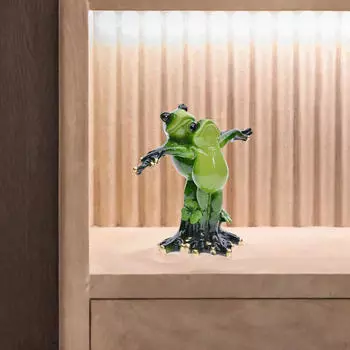 Пара лягушек статуэтка украшение украшения влюбленные универсальные подарки на день святого валентина статуэтка Hug