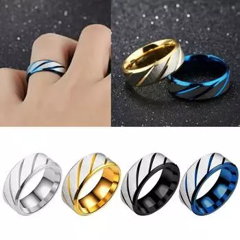 Пара Любовник Сжигание Веса Потеря Жира Магнитное Похудение Кольцо Ювелирные Изделия Подарок US 7 чёрный