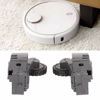 Пара модулей правого и левого приводного колеса для пылесосов Roomba серии 500 600 700 800 900 880 870 871 885 880 860 861 875, серая