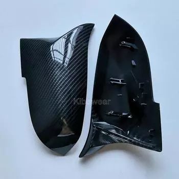 Пара накладок на боковые зеркала для BMW F30 F31 F20 F21 F22 F23 F32 (Карбоновый вид) F33 F34 X1 E84 1 2 3 4 Заменить на M3