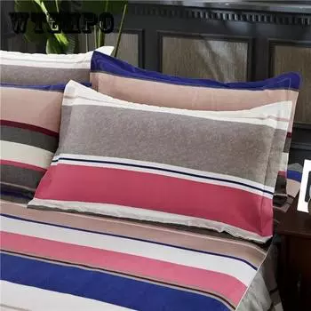 Пара наволочек из чистого хлопка размером 48*74 см плюс утолщенные наволочки с начесом для студенческого общежития, одинарные двойные наволочки