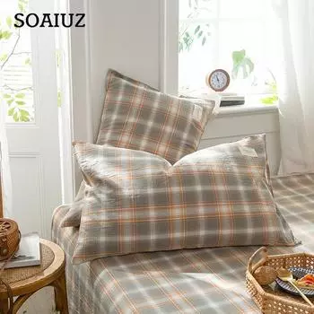 Пара наволочек из хлопка, наволочек из чистого хлопка, наволочек для студенческого общежития без наволочки 30x50cm