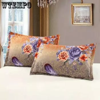 Пара наволочек, утолщенные наволочки для студентов, общежития, спальни, взрослых, увеличенные наволочки 48*74cm