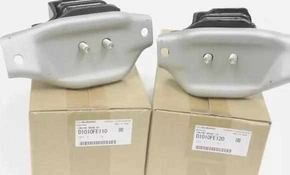 Пара опор двигателя Subaru Group N STi Impreza Forester Legacy GT оригинальная OEM НОВАЯ