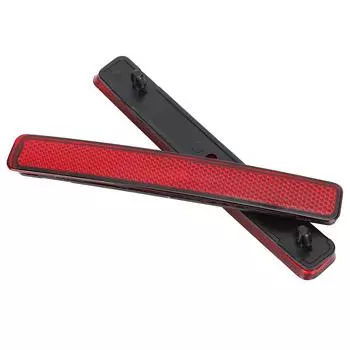 Пара отражателей заднего бампера в сборе, подходят для T5 Transporter 20033011 7E0945105Red