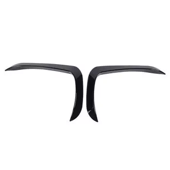 Пара передних бамперов, боковых спойлеров, спортивный дизайн, улучшенная аэродинамика, высокая устойчивость для X5 F15 M чёрный