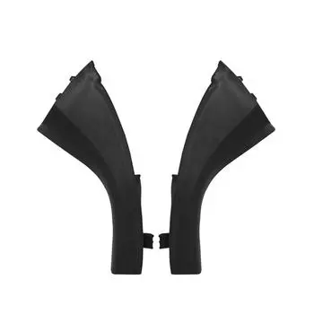 Пара передних боковых кожухов стеклоочистителей, отделка, черная для Toyota RAV4 06-12, передняя крышка стеклоочистителя 53867-42012 CHINA