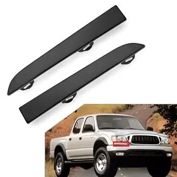 Пара передних накладок-заполнителей бампера для фар для Toyota Tacoma 2001-2004