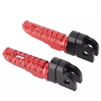 Пара передних подножек-педалей для мотоцикла, модификация, подходит для Honda CB125R CB300R CB1300SF красный