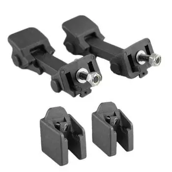Пара передних защелок капота и кронштейнов для Jeep Wrangler TJ 1997-2006 левая правая