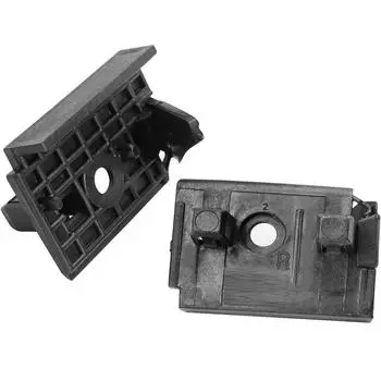 Пара пластиковых кронштейнов переднего бампера, поддержка крыла для Tesla Model 3 2017-2021