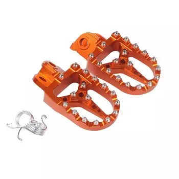 Пара подножек для мотоцикла с ЧПУ, педали, подножки, широкий мотоцикл для кросса KTM EXC EXC-F XC-F XCF-W SX-F 690 ADVENTURE ENDURO SMC BETA HUSQVARNA