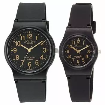 Пара простых и дешевых часов Citizen [Citizen Q&Q] часы, чтение, легкие, водонепроницаемые, мужские женские родительско-детские vp46vp47-853 []