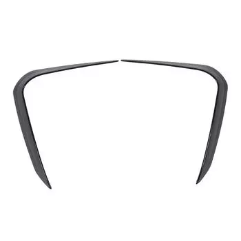 Пара противотуманных фар переднего бампера, спойлер левый и правый, глянцево-черный, стильный вид для X5 G05 LCI M Sport 2023