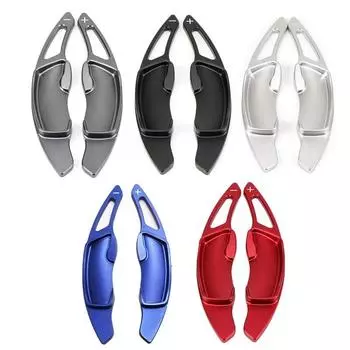 Пара рулевого колеса автомобиля, подрулевой переключатель передач, удлинитель из алюминия для Subaru XV BRZ Forester Outback Legacy для Toyota GT86 чёрный