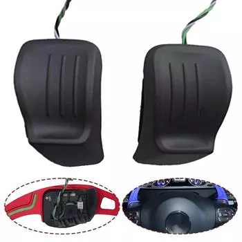 Пара рулевых колес автомобиля левый+правый подрулевые переключатели аксессуары подходят для Volkswagen Golf 6/GTI/R20/Shangku/R36/ автомобильные аксессуары