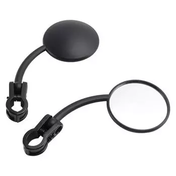 Пара складных зеркал Enduro Clamp On подходит для мотоцикла Dual Sport ATV Dirt Bike