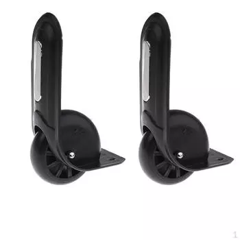 Пара сменных колесиков для ремонта багажа для чемодана