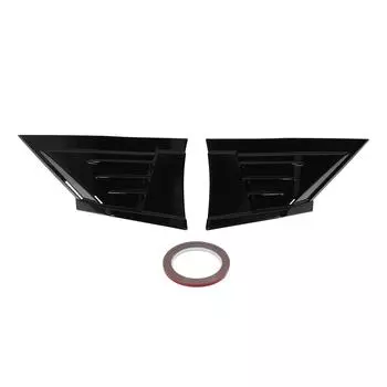 Пара спойлеров на задний бампер, глянцево-черные, анти-столкновительные, спортивные, улучшают устойчивость для BRZ ZN8