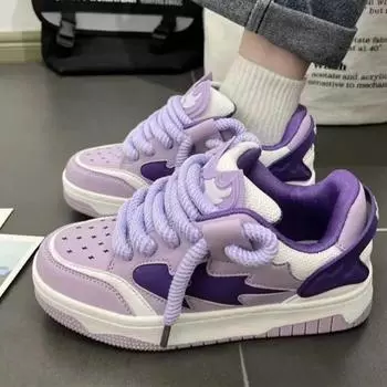 Пара спортивной обуви Новые винтажные женские спортивные туфли Модные мужские спортивные туфли на платформе Кроссовки для фитнеса Женская обувь 36