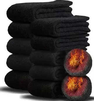 Пара спортивных спортивных носков Four Seasons Free 10 пар [Xiyaoer] мужские носки, толстые, зимние, теплые, хлопок, 7/10 комплект, носки, стильные, стильные, мужские, повседневные,