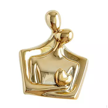 Пара Статуя Абстрактная Фигура Скульптура Романтическое Искусство Ремесла Декоративная Фигурка Настольное Украшение для серебряный