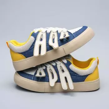 Пара стильных повседневных кроссовок из парусины, мужская мода, унисекс, обувь для скейтборда, уличная одежда, дышащие дизайнерские кроссовки, теннис 39 красный