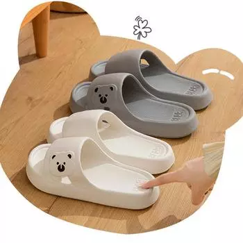 Пара тапочек: Сандалии с противоскользящими свойствами, подходящие для ванной комнаты, дома, пляжа и активного отдыха на открытом воздухе 36-37 фиолетовый