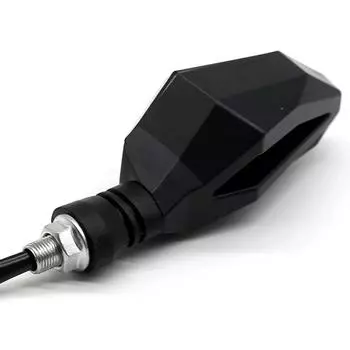 Пара универсальных светодиодных указателей поворота для мотоцикла 12 В IPX-6 водонепроницаемые дневные ходовые огни индикатор мигалка