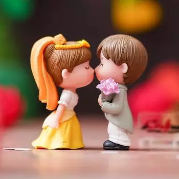 Пара Выставочный экземпляр Подарок на День святого Валентина для девушки, парня, мужа, жены, особенный подарок «Люблю ее, его» | Украшения на День святого Валентина