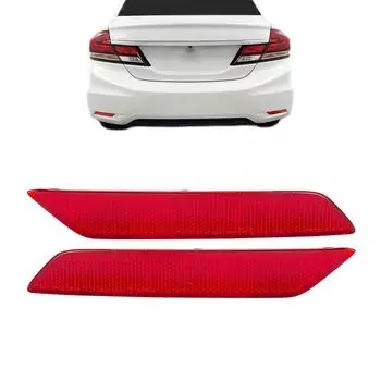 Пара задних фонарей-отражателей для бампера для Honda Civic седан 13-15 33555TR0A51