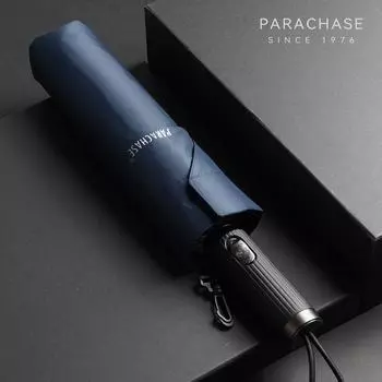 Parachase автоматический зонт для мужчин и женщин, большой складной зонт для дождя, 8 спиц, дорожный зонт для гольфа на открытом воздухе автоматический тёмно-синий
