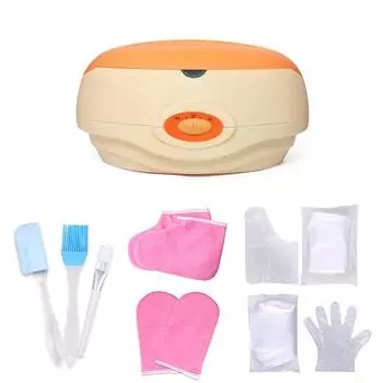 Аппарат для парафинового воска для рук и ног. Парафиновый воск с лавандой быстро увлажняет и успокаивает сухую кожу. Парафиновая ванна в домашних условиях.