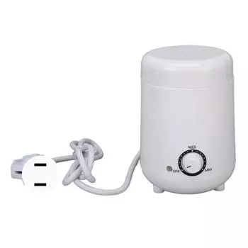 Парафиновый нагреватель воска для удаления волос на руках, силиконовый внутренний бак, 250 куб. см, регулируемый нагреватель воска