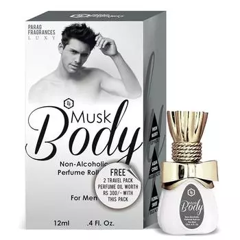 Parag Fragrances Fresh & Long Lasting Attar Perfume Series для мужчин (Мускус для тела)